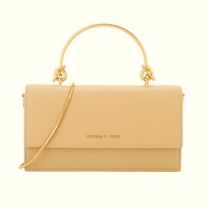 Mini flap bag woc beige